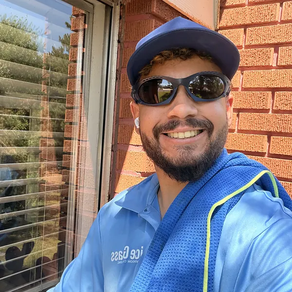 Mike, owner of Nice Glass Window Cleaning